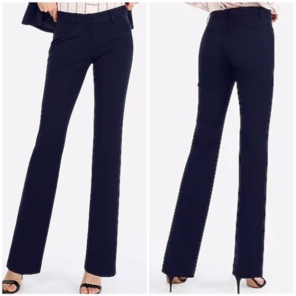 Express Editor Barely Bootcut Stretch Pants NWT 4S/4C NEW Trousers Workwear